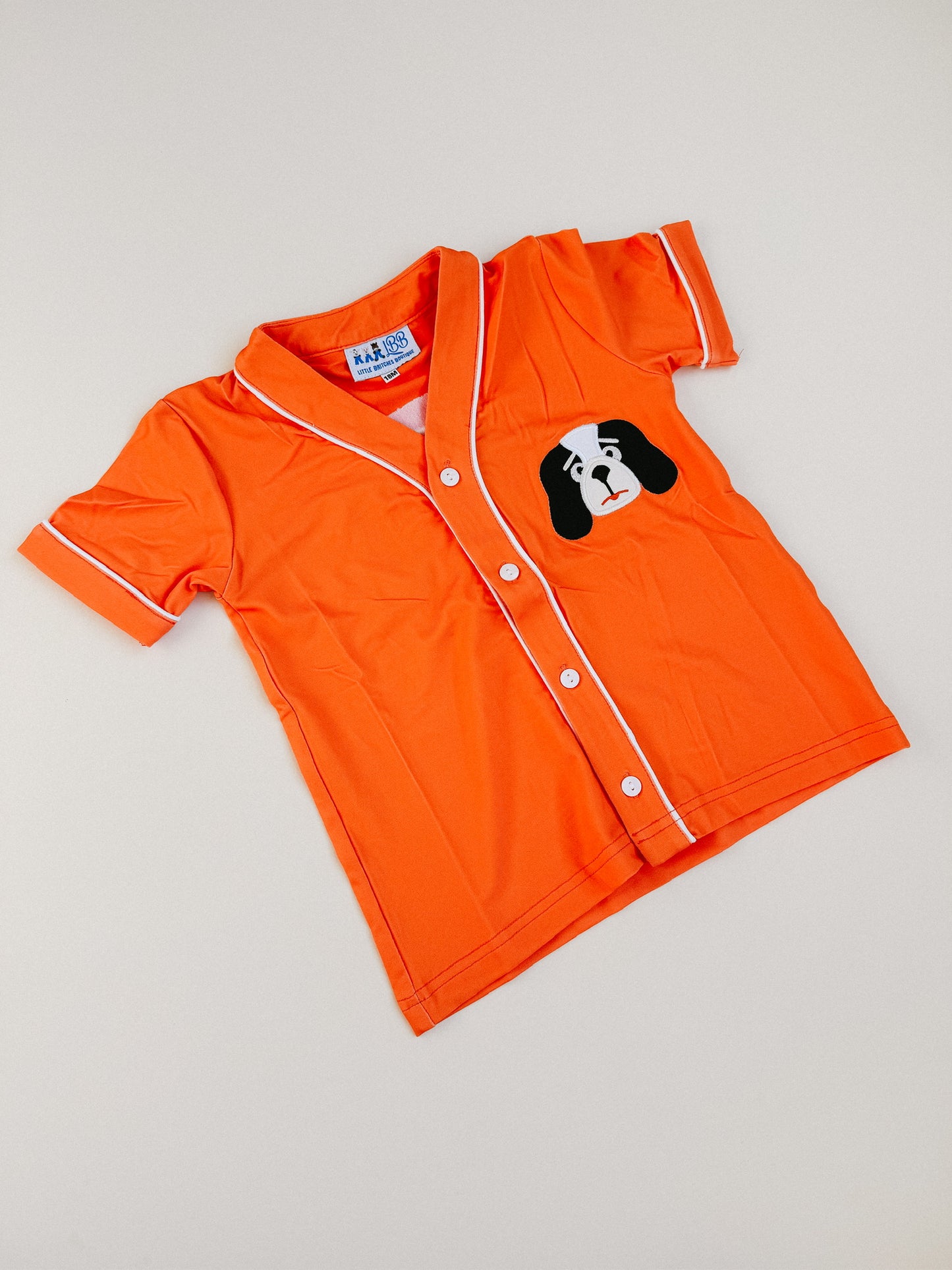 UT Baseball Jersey - Smokey Dog (Front and Back)