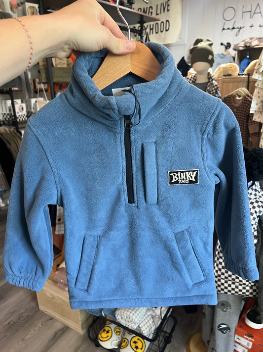 Dreamcatcher Blue Fleece - Quarter Zip