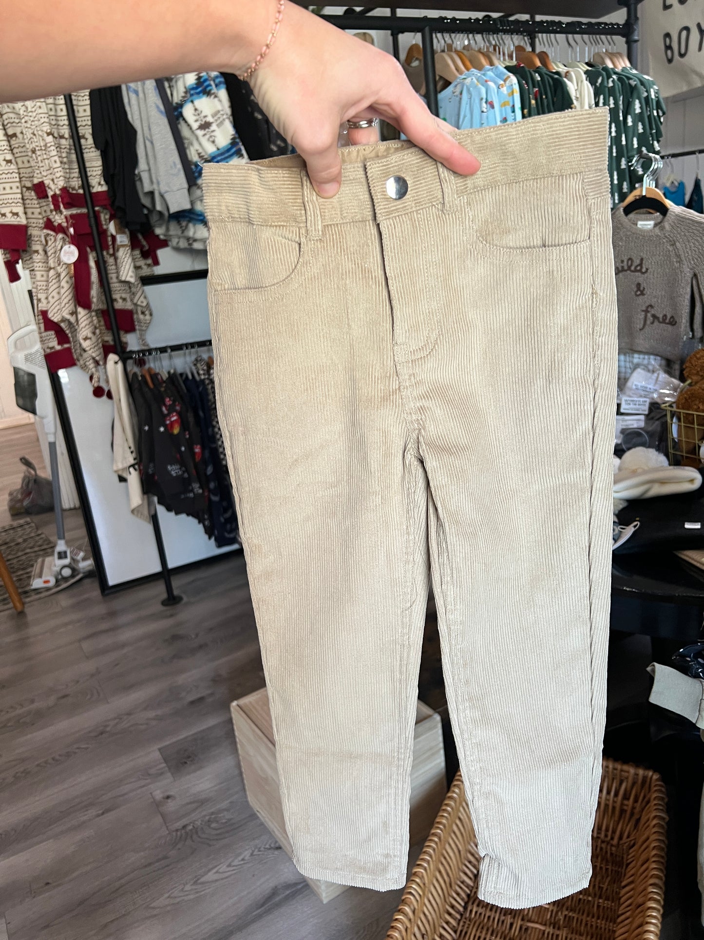 Corduroy Pants - Khaki