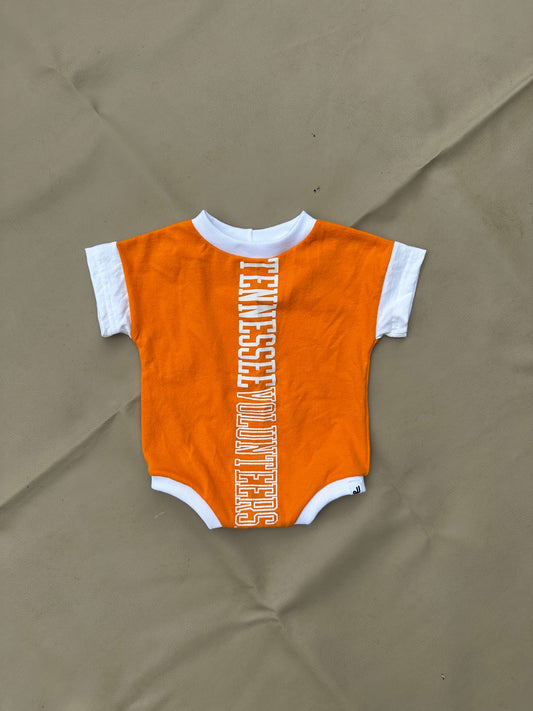JuneJuly Custom Upcycled Children's Clothing: 3-6mo / Short Sleeve Romper