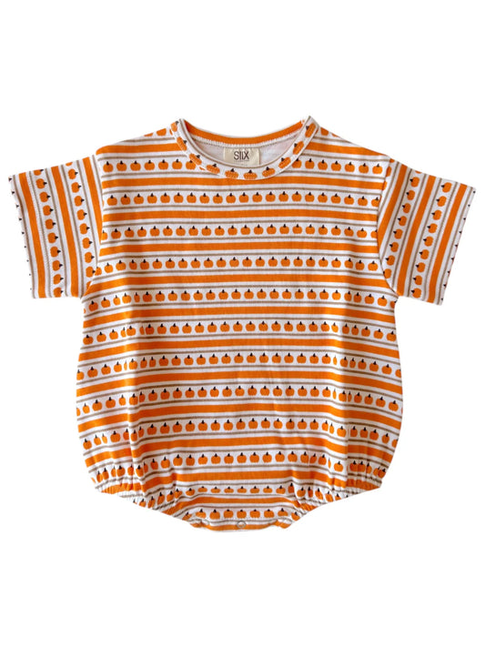 Pumpkin T-Shirt Bubble Romper