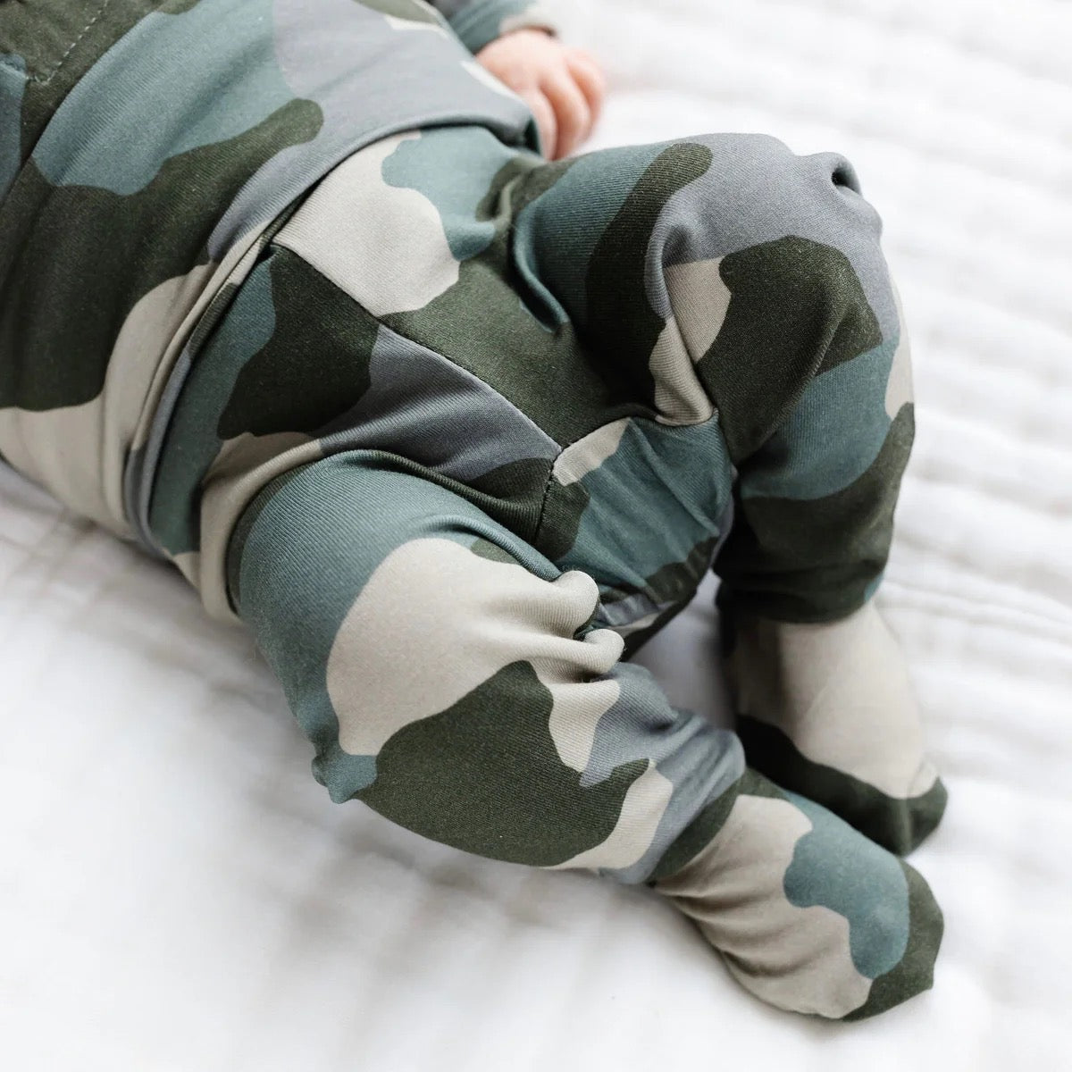 Lou Lou Roger Camo Top + Bottom Lounge Set