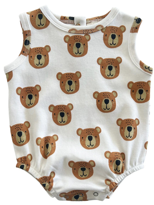 Baby Bear Dune Tank Romper