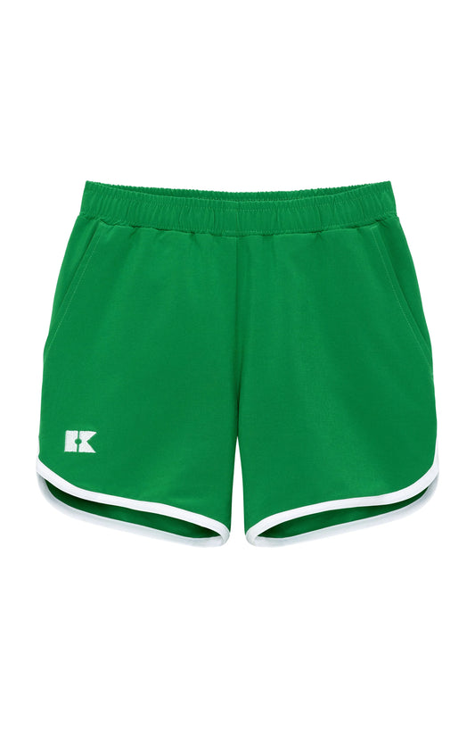 kelly green super short - no liner