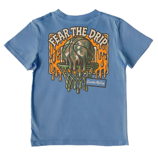 Fear the Drip Back Design - Basketball - Performance Tee