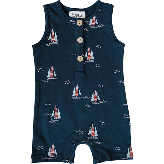 Sailboat Shortie Romper