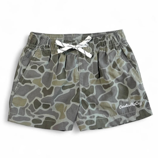 Performance Shorts - Gray Camo