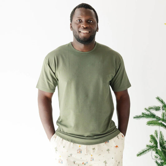 Unisex Bamboo Short Sleeve Top - Green