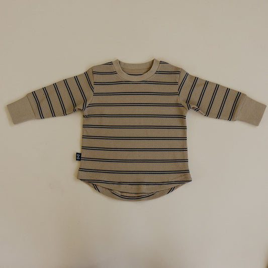 Brown Stripe Long Sleeve