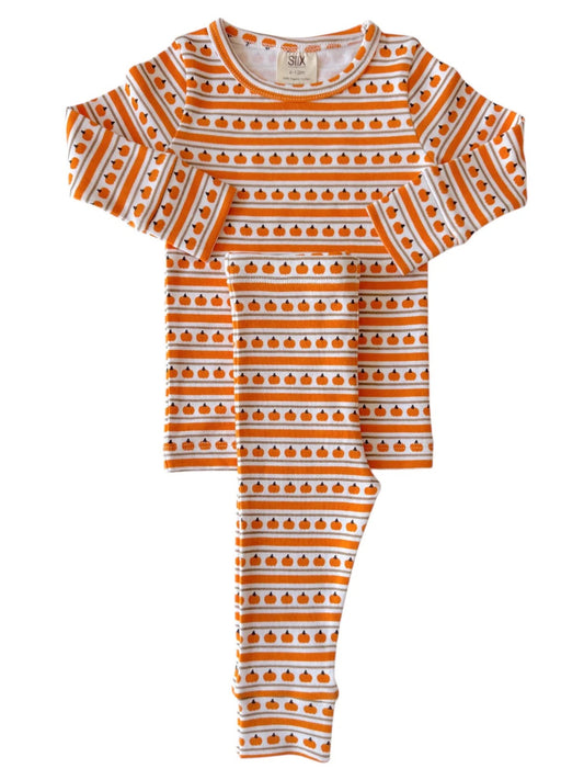Pumpkin Two- Piece Organic Lounge Set