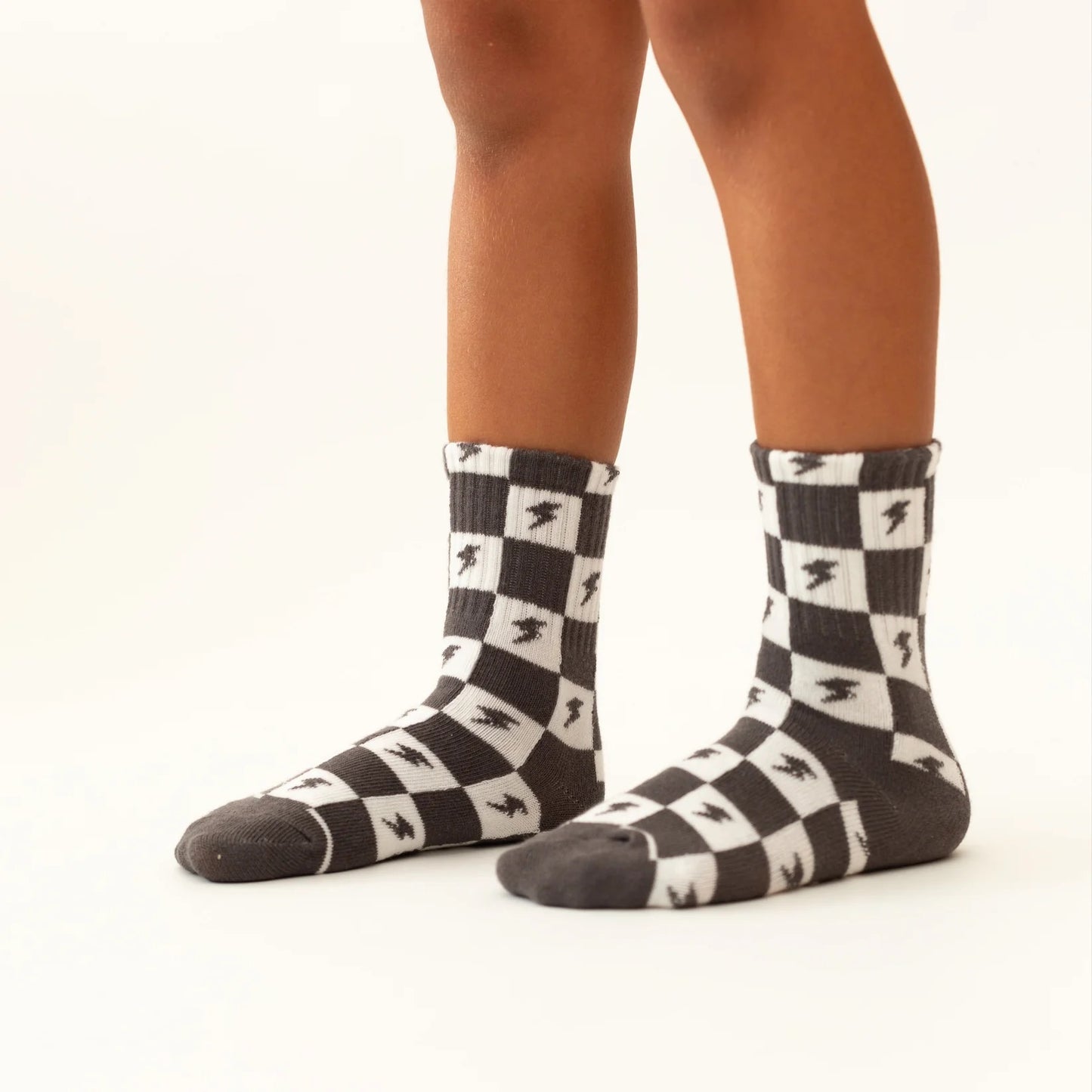 Black & Charcoal Socks - 3-Pack
