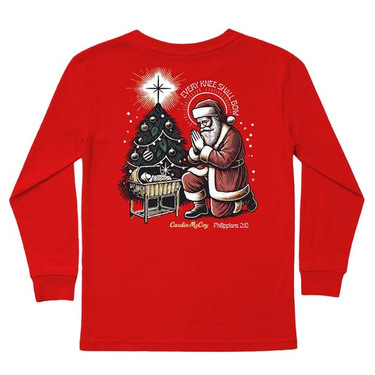 Every Knee Shall Bow-  Graphic Long Sleeve