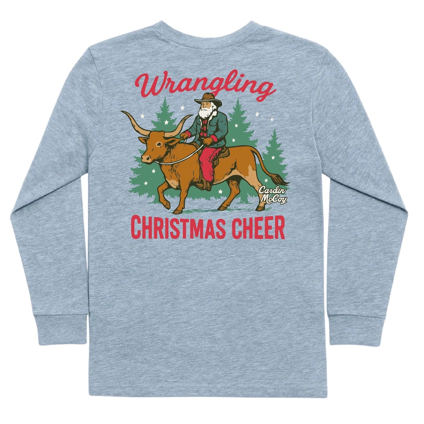 Wrangling Christmas Cheer- Graphic Long Sleeve