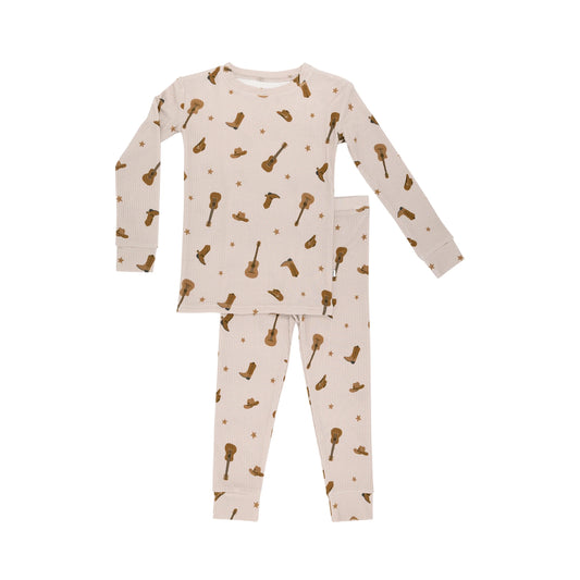 Gone Country Small Ribbed Bamboo Two Piece Set