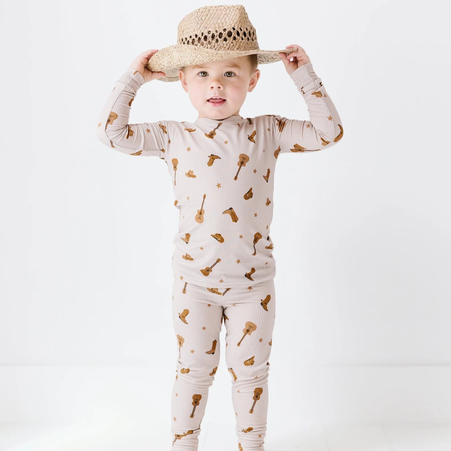 Gone Country Small Ribbed Bamboo Two Piece Set