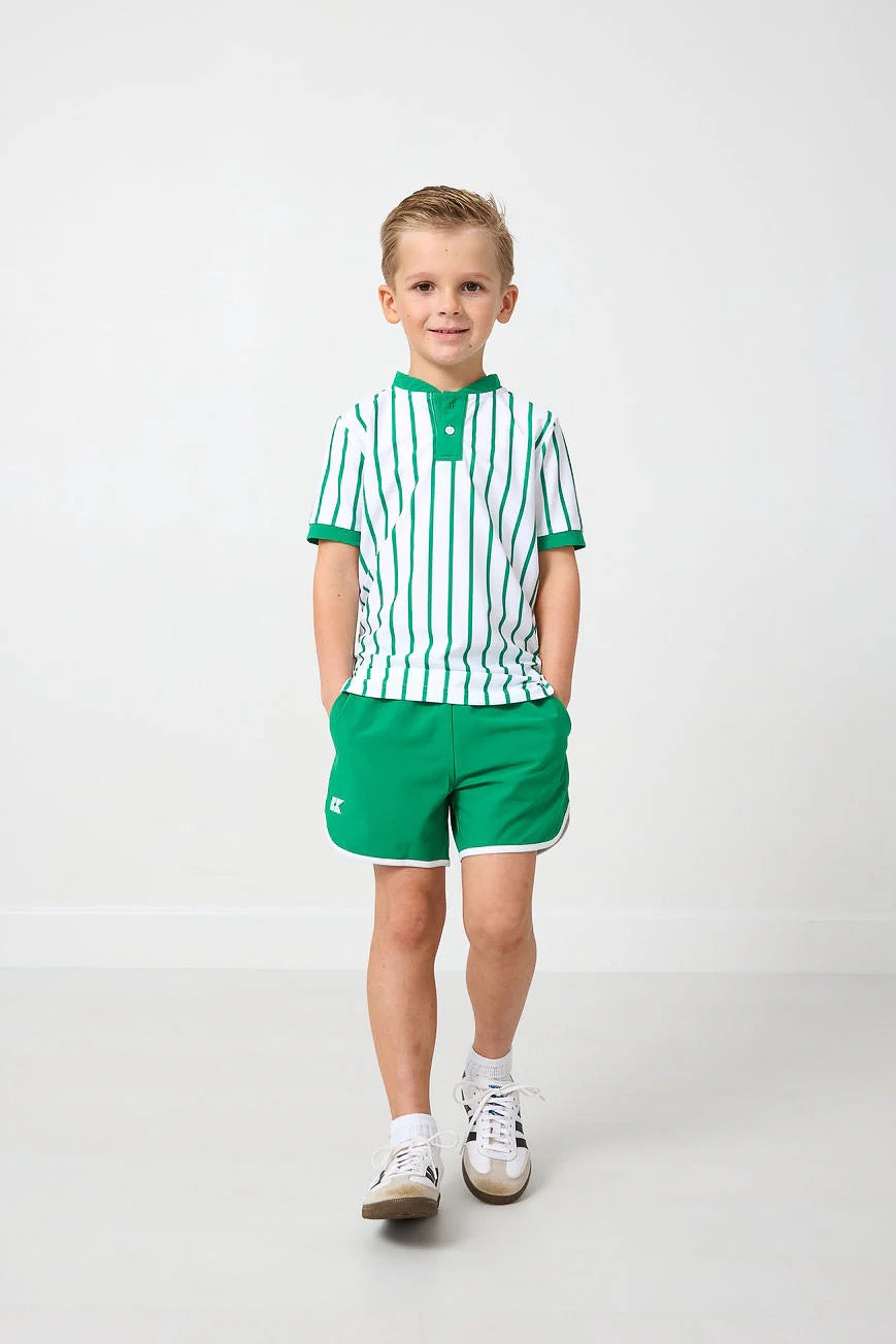kelly green super short - no liner