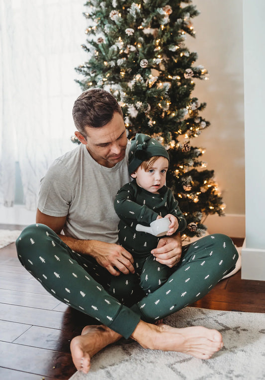 Men's Pine Trees- Pant with Cap Set