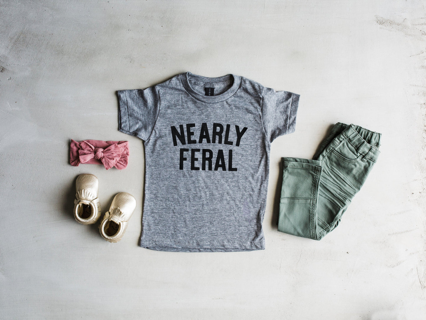 Nearly Feral Baby & Kids Tee