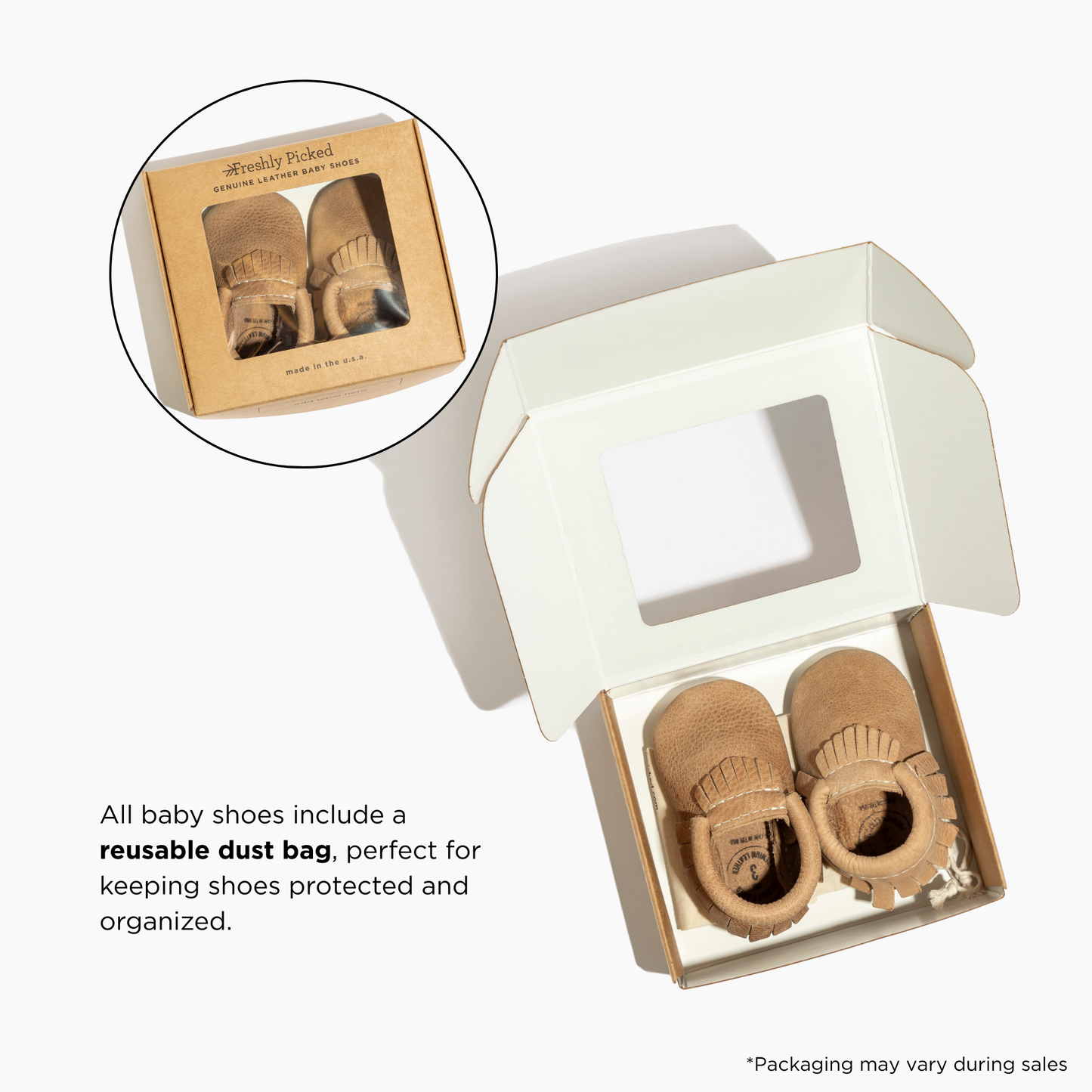 Alta Moccasin Baby Shoe