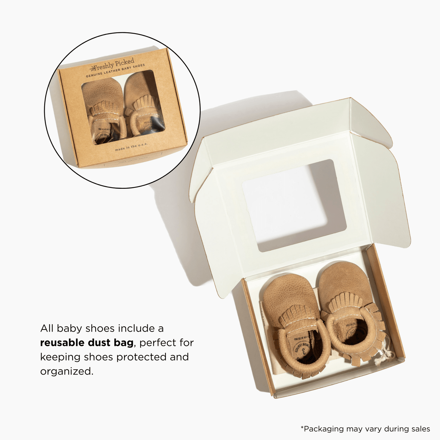 Cedar Oxford Baby Shoe