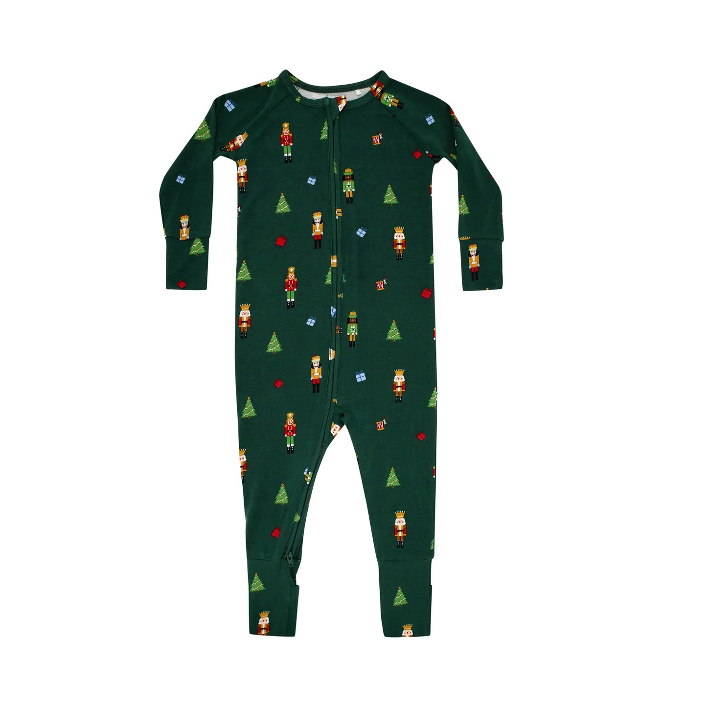 Nutcracker Bamboo Zip Romper