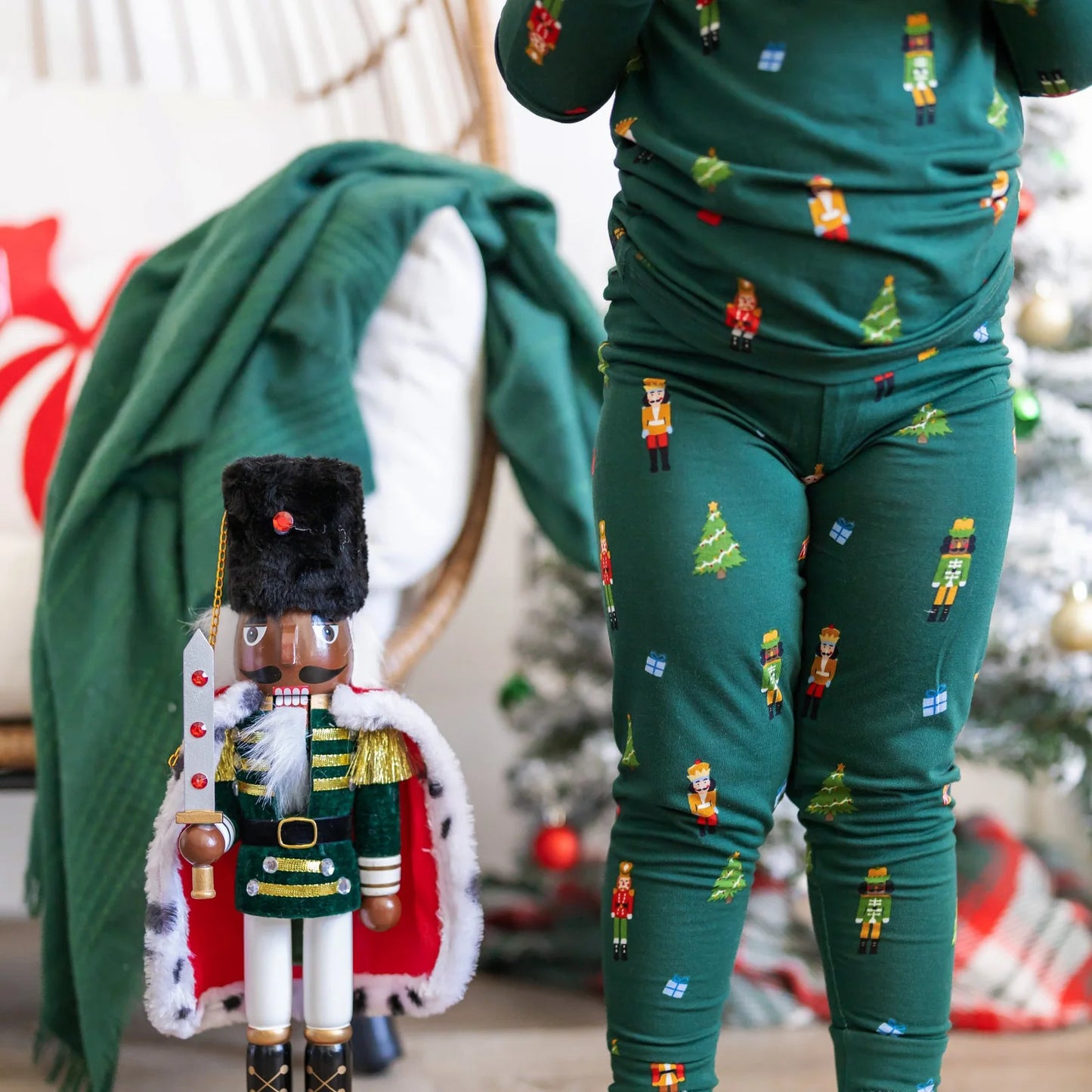 Nutcracker Bamboo Set Two Piece Long Sleeve