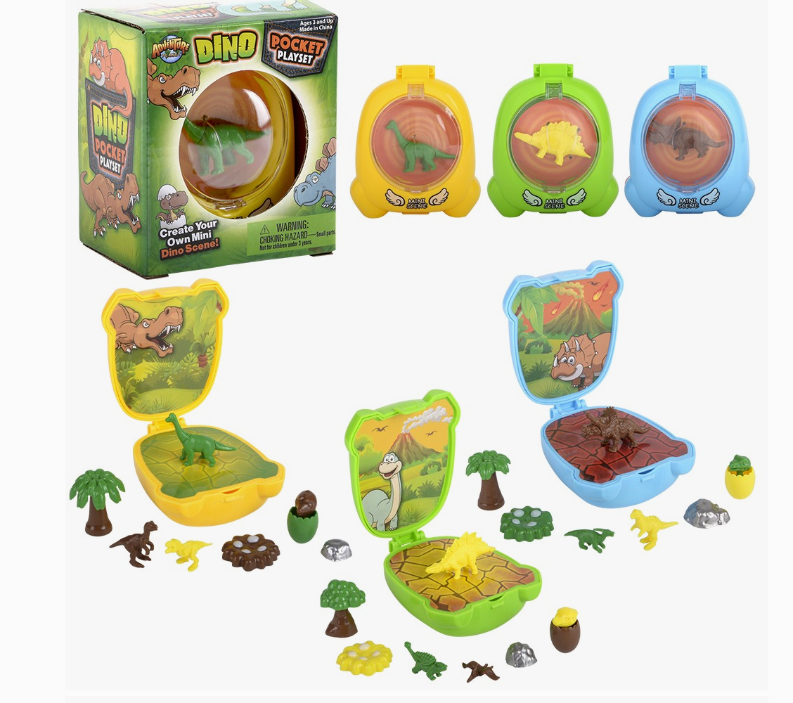 Dinosaur Pocket - Playset – O Hayden Boys Boutique