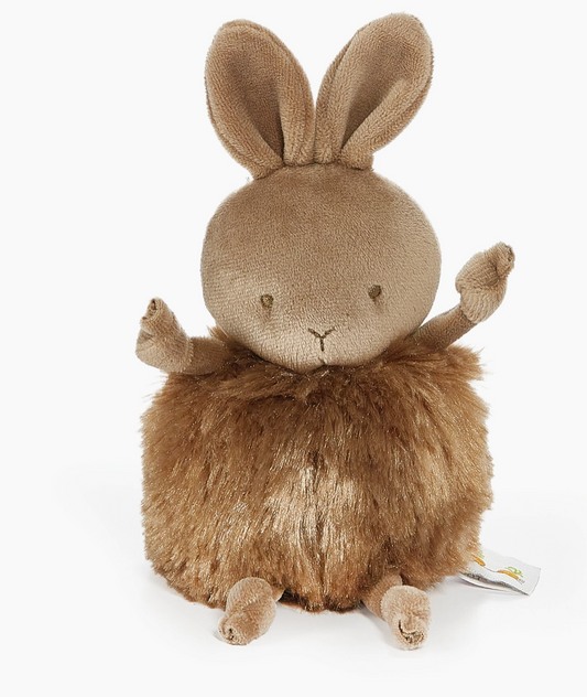 Brownie Rolly Polly Bunny - Brown