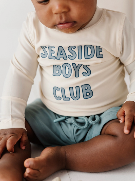 Boy's Rashguard Top - Seaside Boys Club