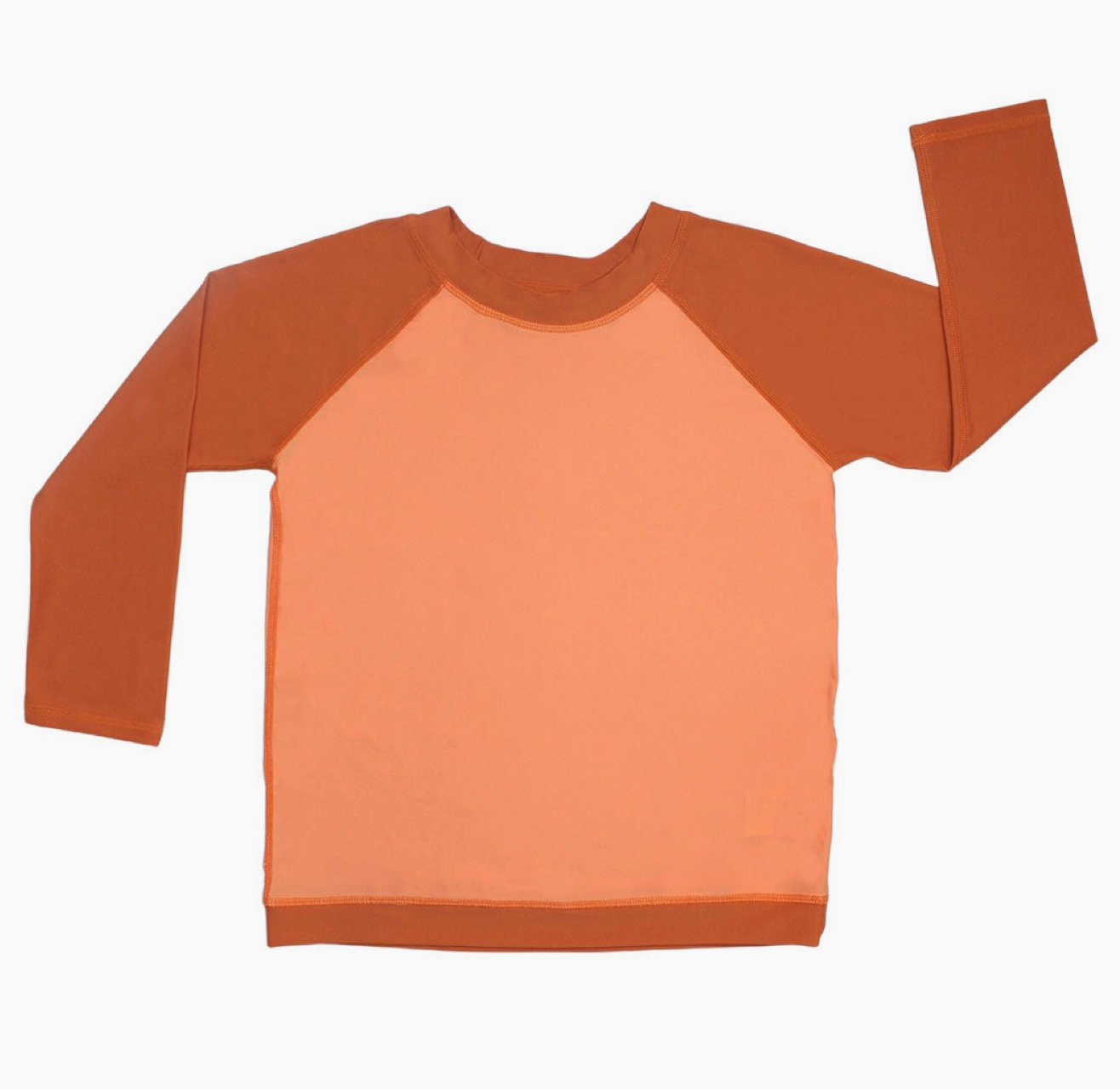 Coral Peach Long Sleeve Rashguard