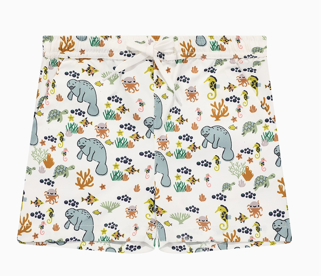 Manatee Swim Trunks