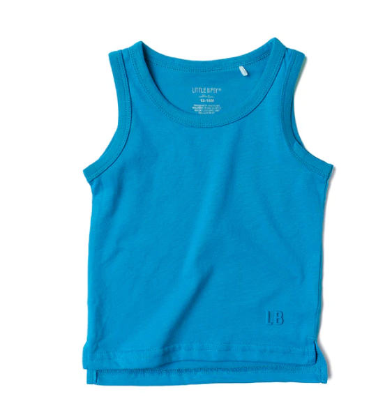 Electric Blue Elevated LB Tank Top