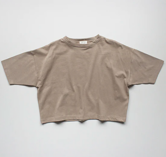 The Oversized Tee - Organic Cotton - Mushroom