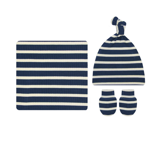 Jack Ribbed Newborn Hat Bundle