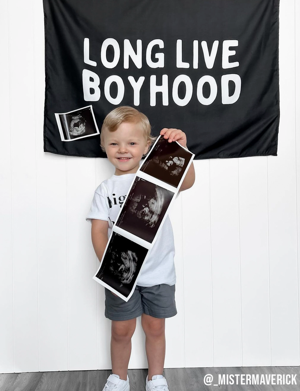 Long Live Boyhood Large Banner 36x26