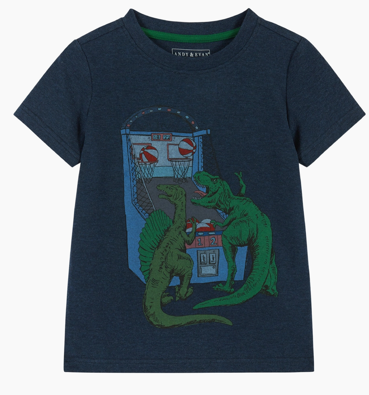 Arcade Dino Navy Short Sleeve