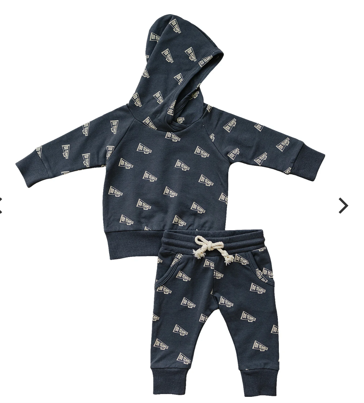 Mebie Baby - Go Team Hooded French Terry Set