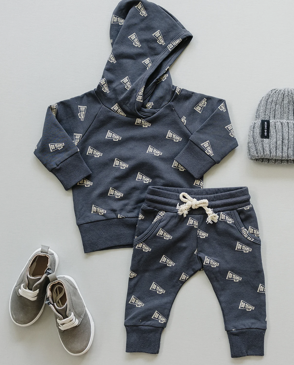 Mebie Baby - Go Team Hooded French Terry Set