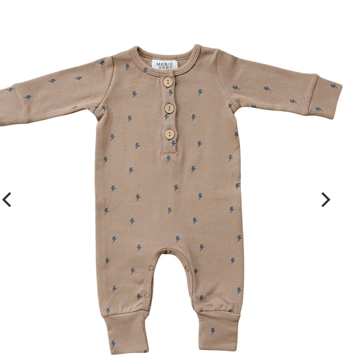 Mebie Baby - Lightning Bolt Long Sleeve Romper