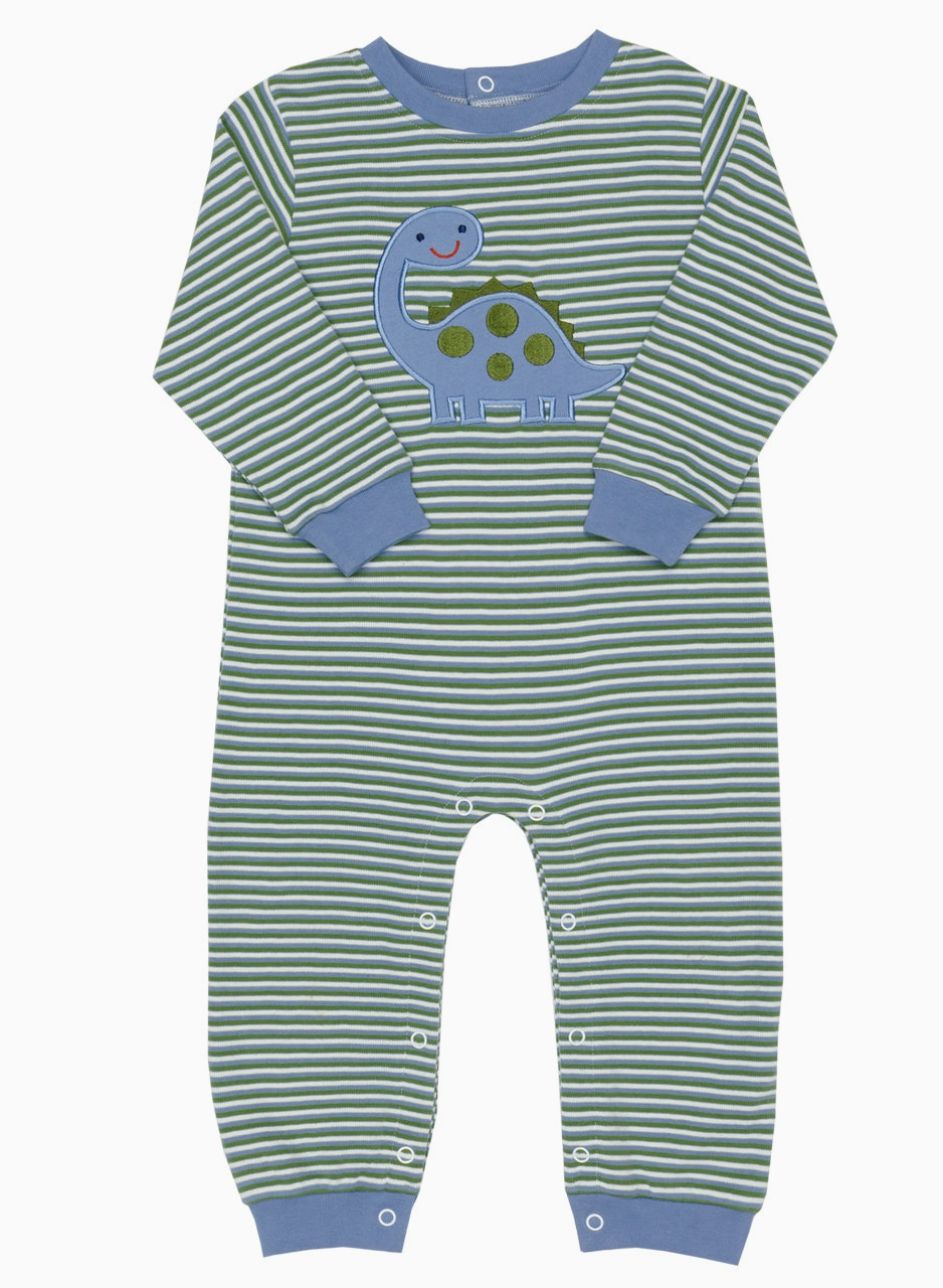 Dinosaur Stripe Romper