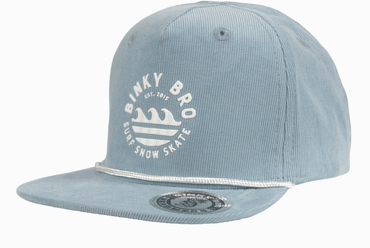 Ondas Light Blue Corduroy Snapback