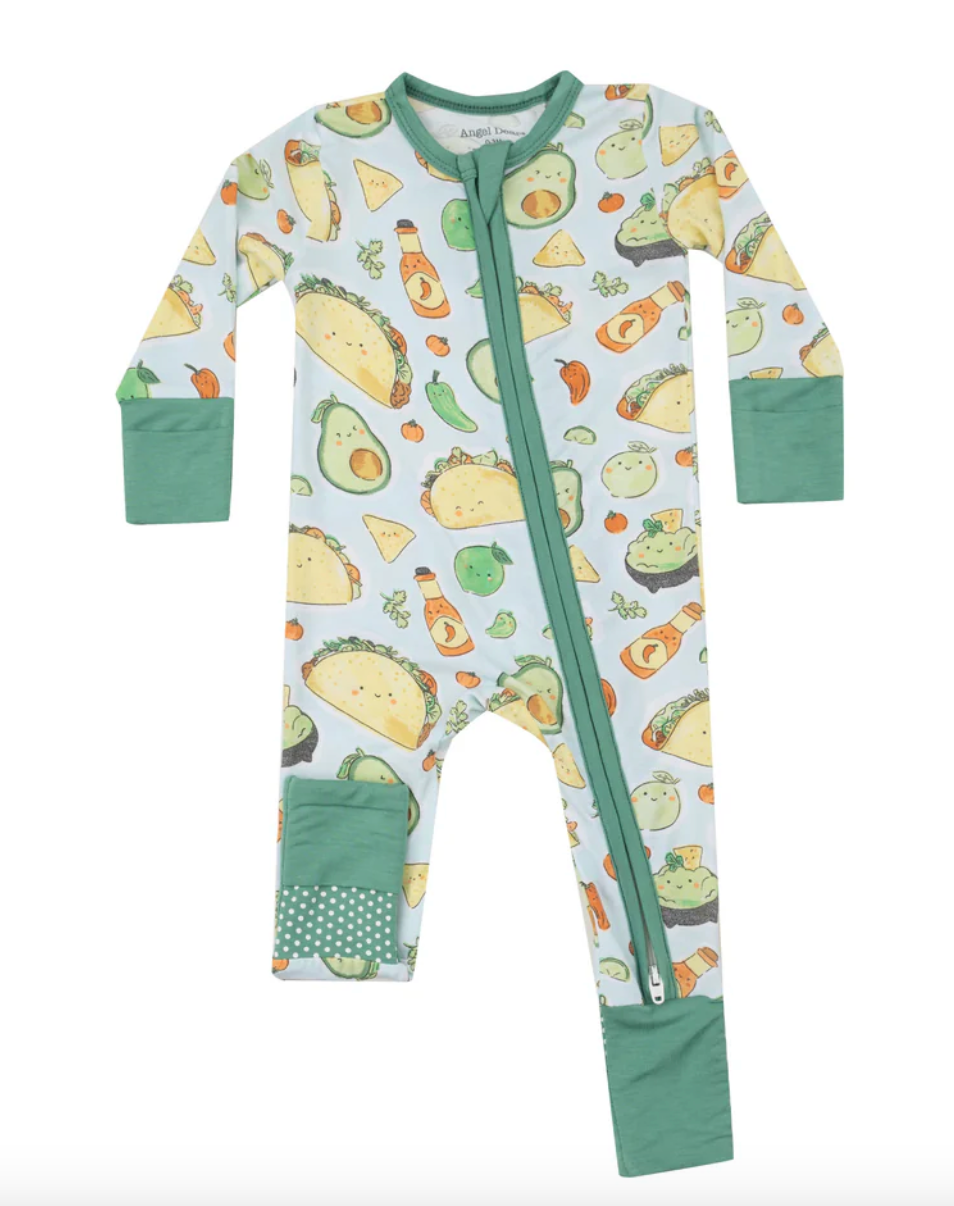 Happy Tacos Bamboo Convertible Romper