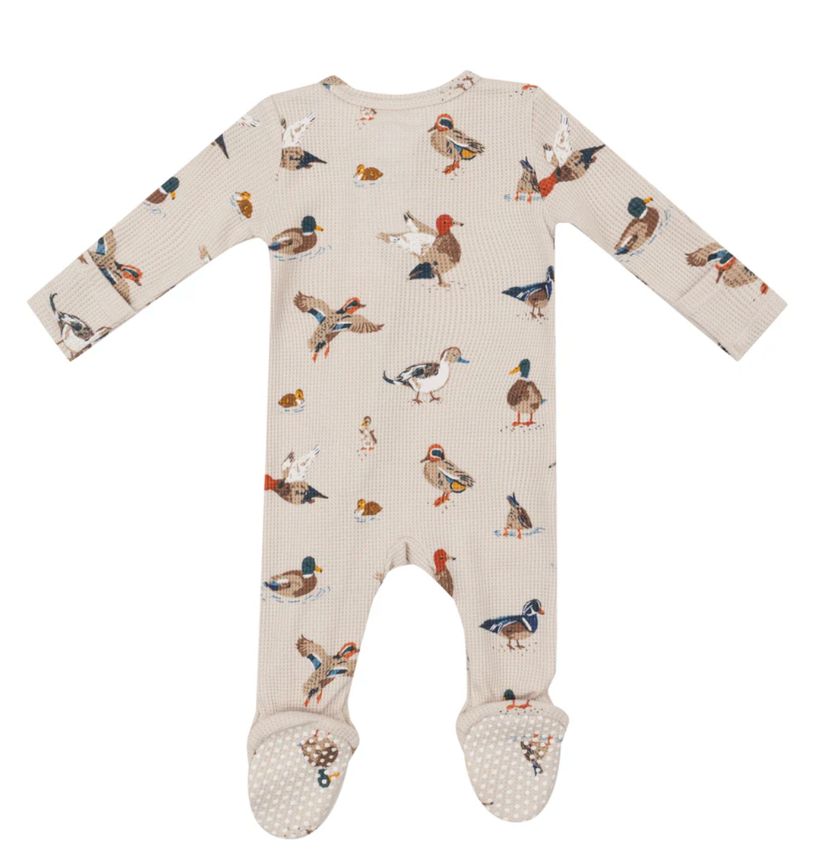 Mallard Ducks Thermal Waffle Footie