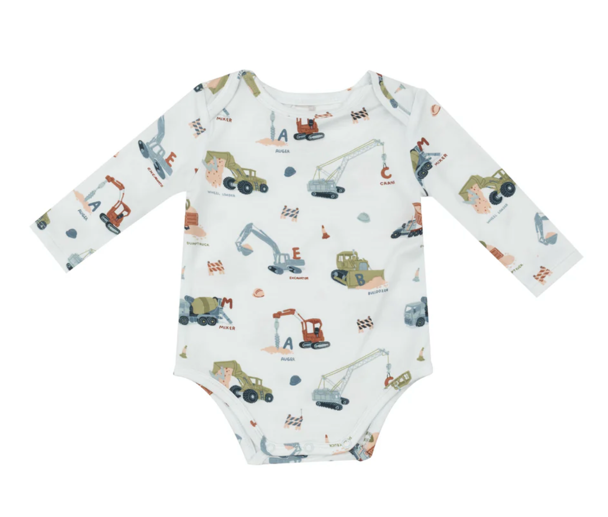 ABC Construction Bamboo Bodysuit