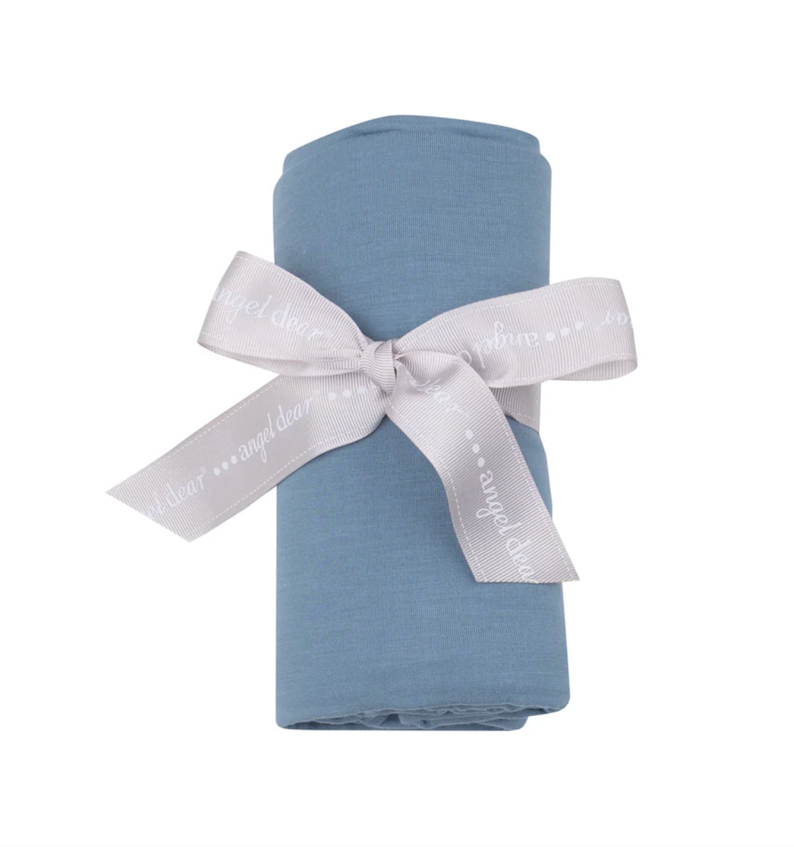 Solid 'Faded Denim' Bamboo Swaddle Blanket