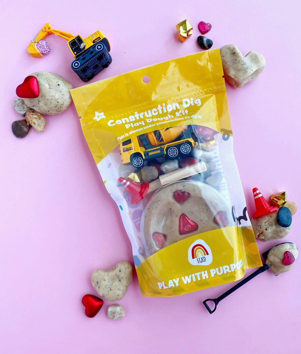 "I Dig You" Valentine Sensory Kiddough Kit