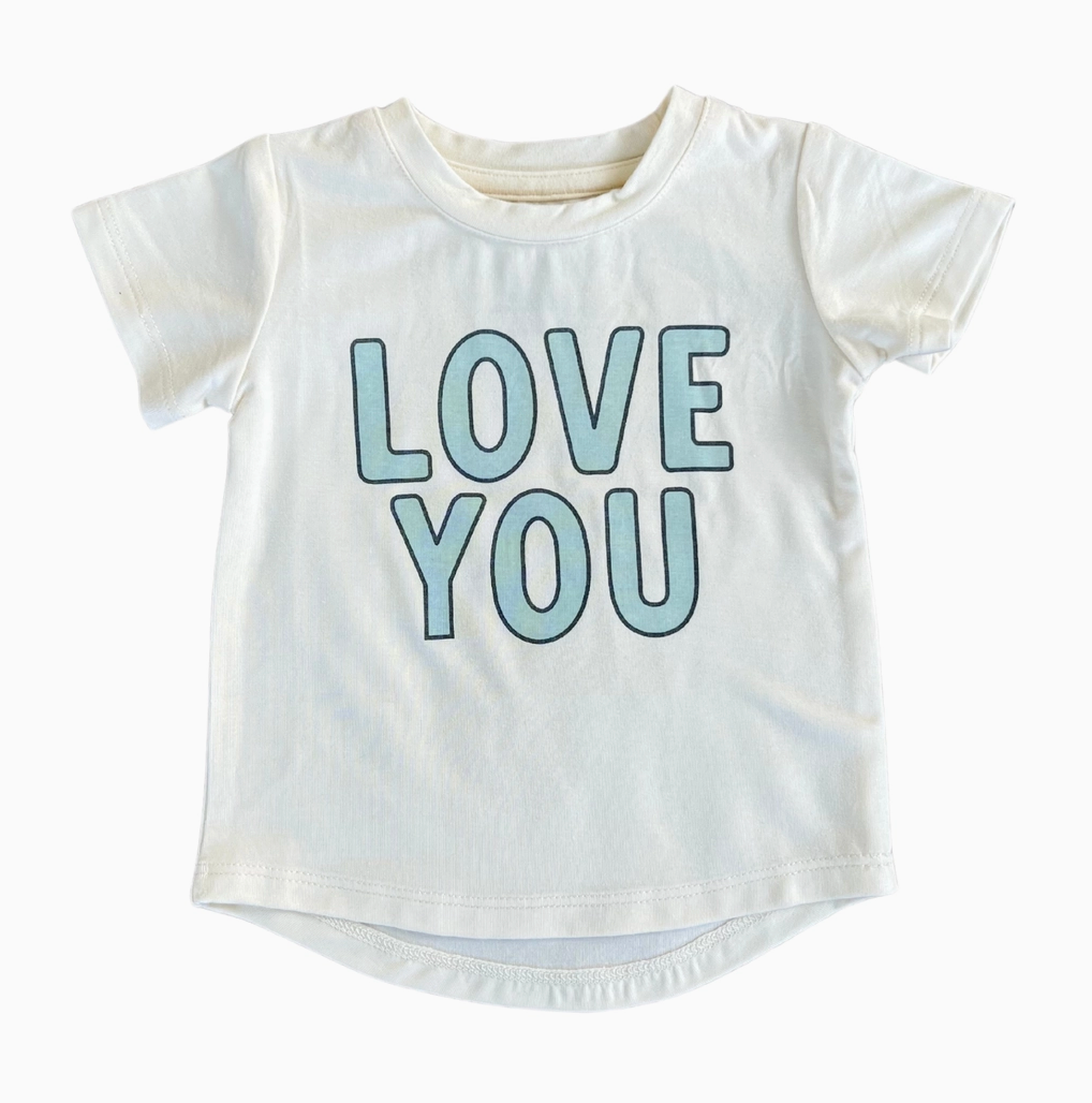 Bamboo "Love You" Tee