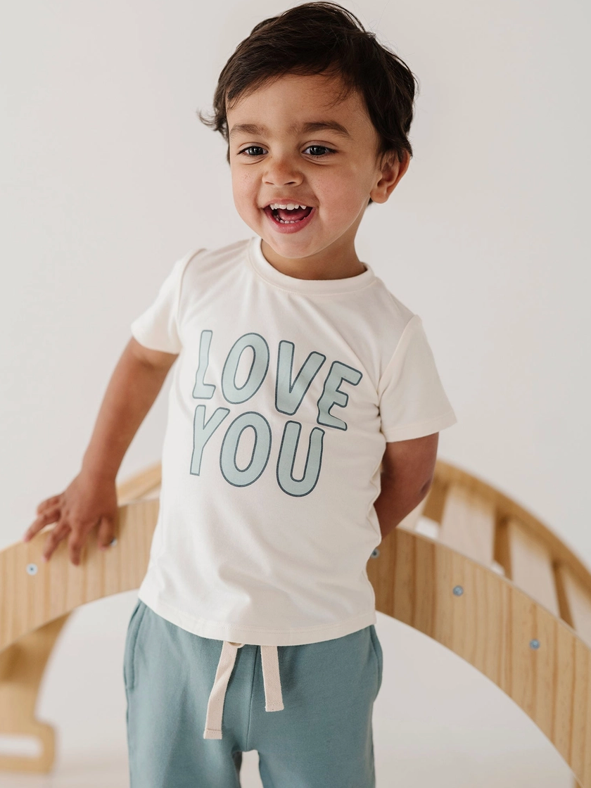 Bamboo "Love You" Tee