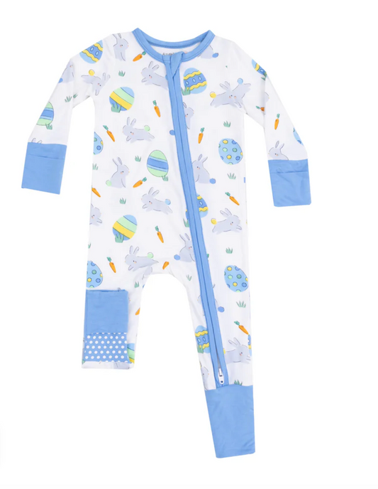 Easter Bunnies Bamboo Convertible Romper