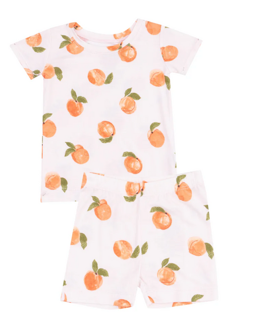 Peaches - Bamboo Two Piece Short Set